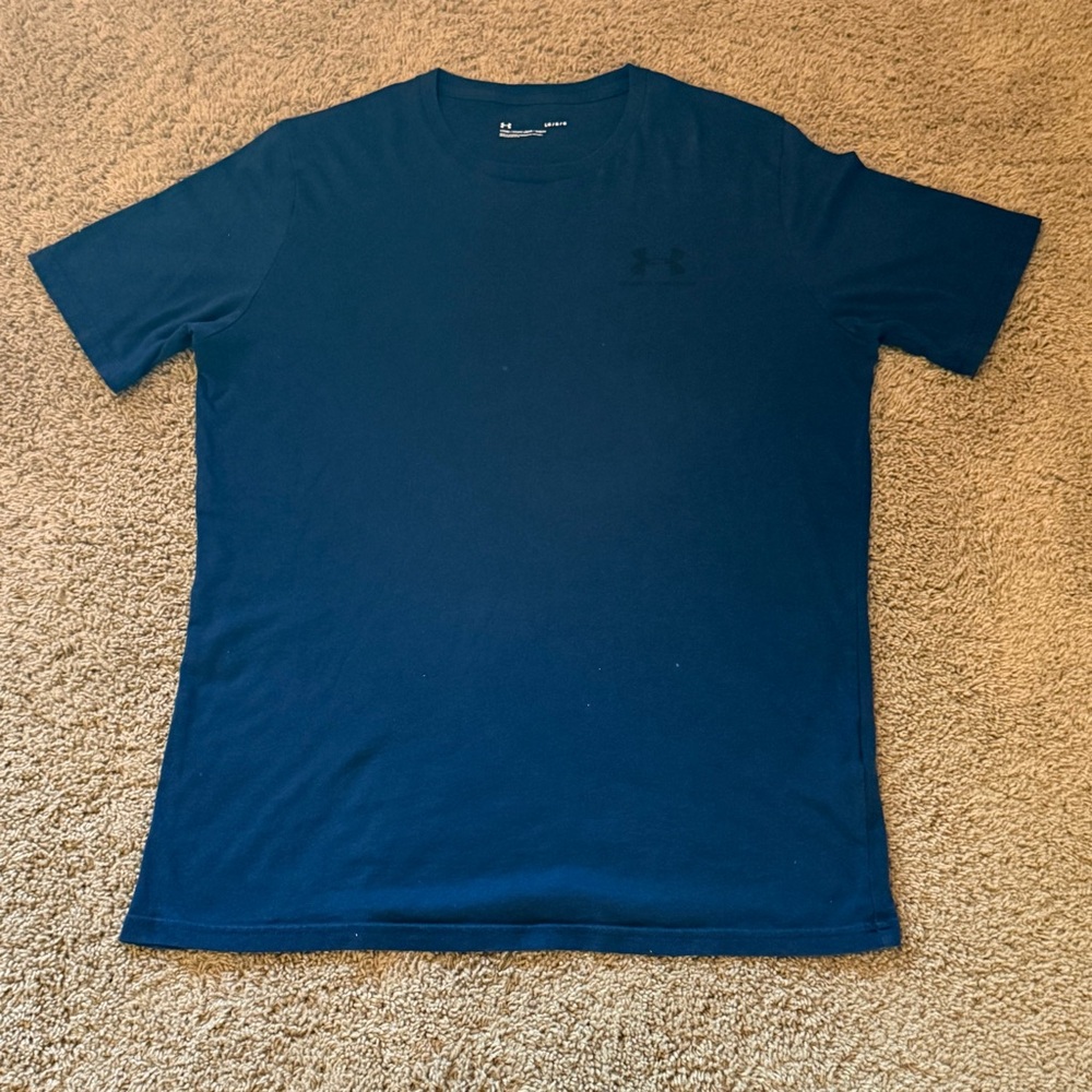 Under Armour Men's Navy Short Sleeve Tee